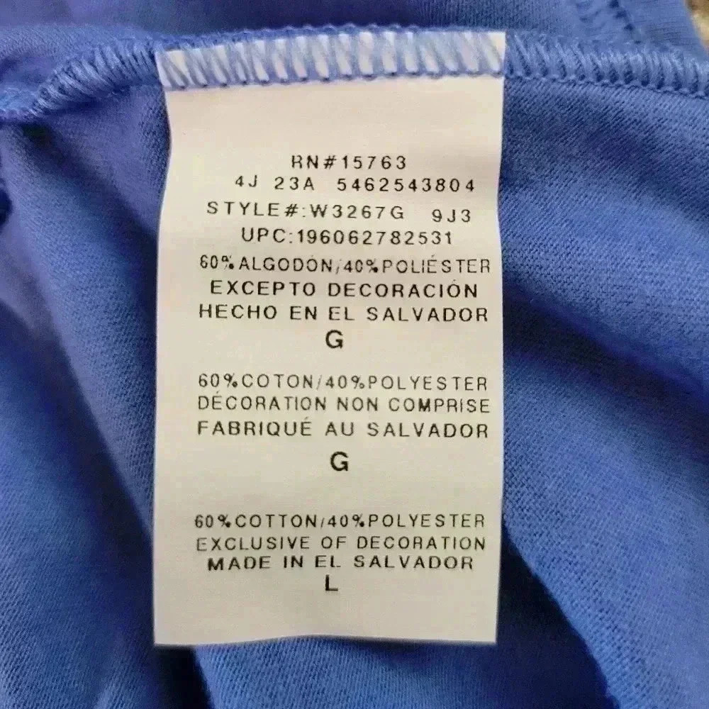 NWT Champion Womens Blue Tank Top, Sz L - Picture 7 of 7